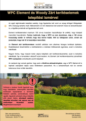 Zárt WPC kerítések telepítési útmutatója