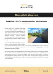 WPC Teraszburkolati rendszerek használati útmutatója