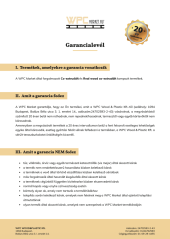 20 év garancialevél